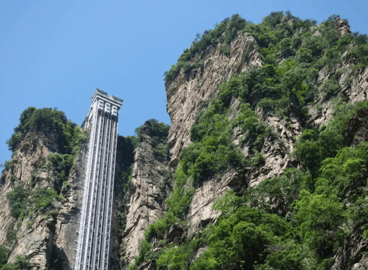 第一天：天門山